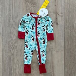 Little Sleepies Mickeys winter wonderland pjs